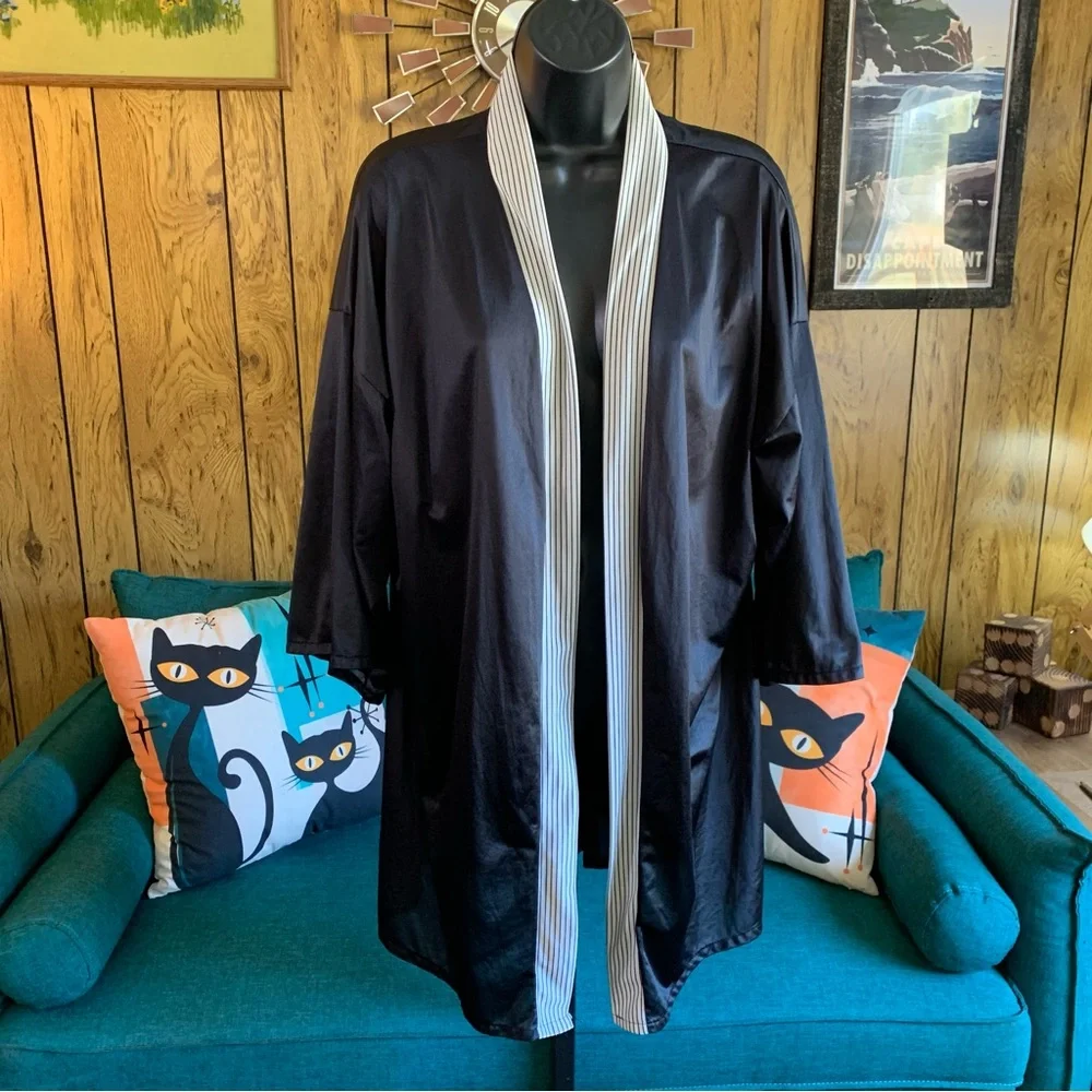 Vintage Women's Kimono Robe Loungewear 70s